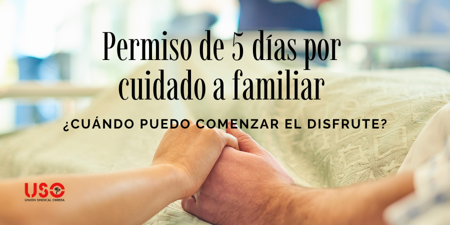 ℹ️ #USOTeInforma: ¿Cuándo puedo comenzar el permiso de cinco días para cuidados a un familiar?
✅ No, no tiene por qué ser al día siguiente del ingreso o diagnóstico.
🤯 Aclaramos todas tus dudas sobre la reciente sentencia del TS 👇
🔗uso.es/cuando-puedo-c…