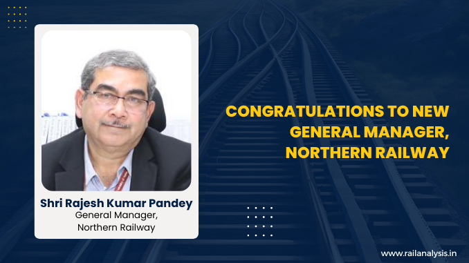 RailAnalysis's tweet image. Northern Railway appoints Shri Rajesh Kumar Pandey as new General Manager

Read more: railanalysis.in/appointment/no…

#IndianRailways #Appointment #NorthernRailway #Leadership #Infrastructure #RailSafety #RailAnalysis