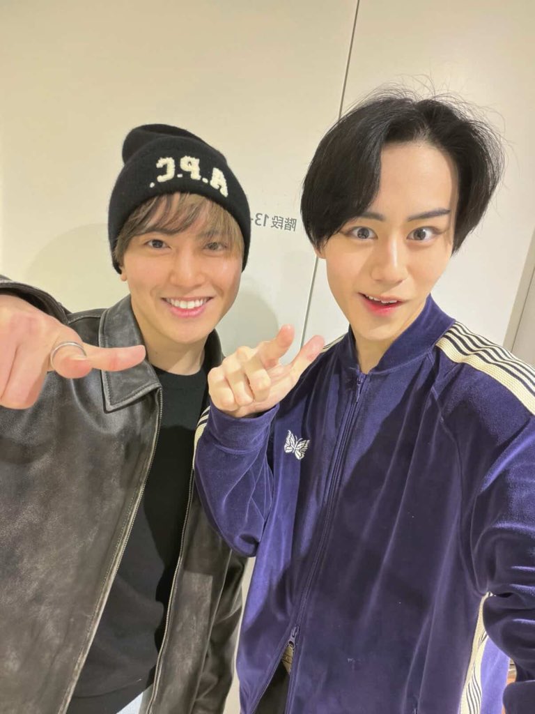 歩斗くん🍑

桃ちゃん先輩1番かっこよかった🫵
かっこいい背中また追いかけたいぜ！！