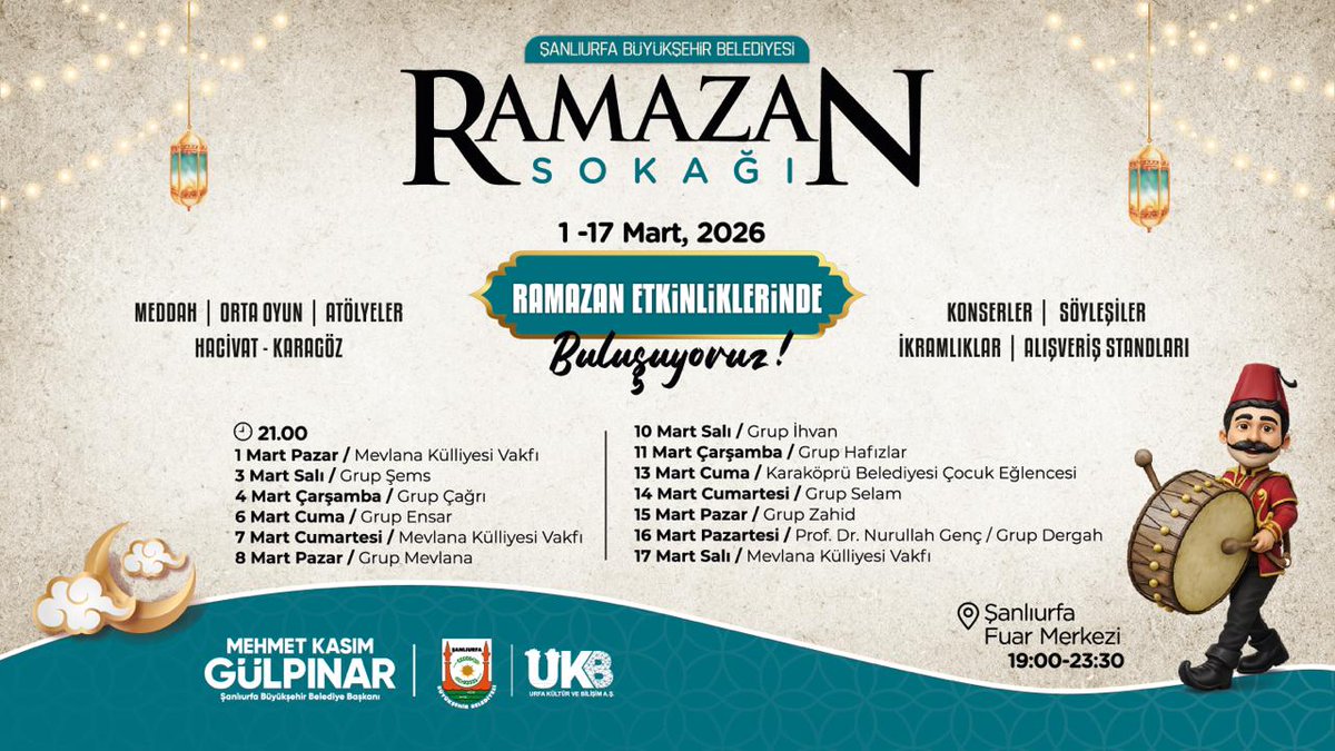 Şanlıurfa Büyükşehir 🇹🇷 tweet media