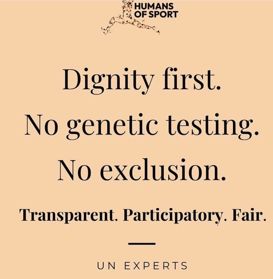AnnetNegesa's tweet photo. Thanks to UN Experts @irondellrobbinson Athletes Ambassador “Humans of sports” thanks for that quote https://t.co/vlnkQXCP94