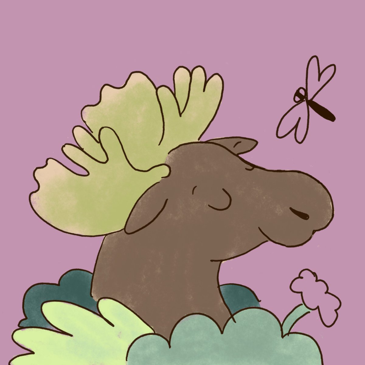 GMoose! 🫎 
It's another beautiful day in Camp Haven! 🏕️