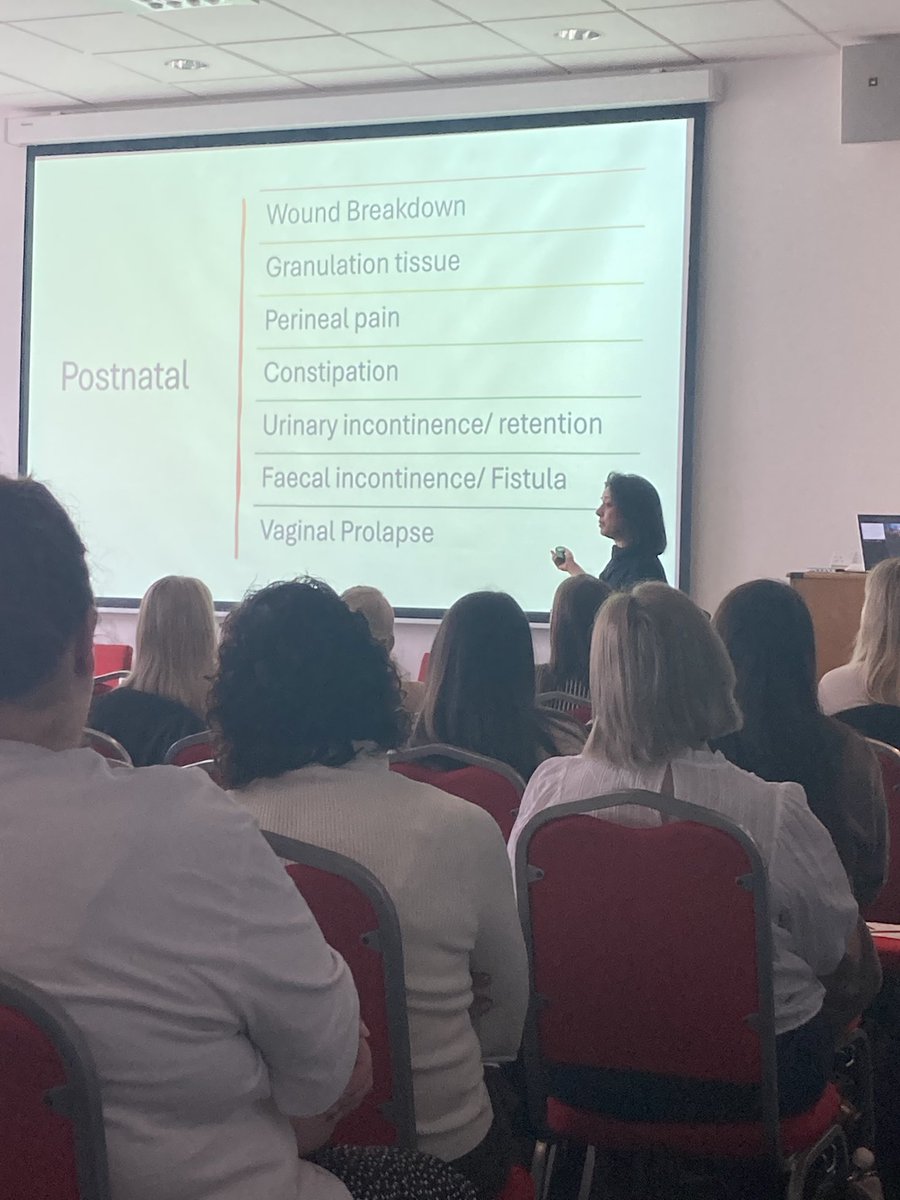 masic_uk's tweet photo. Dr Shivani Batra highlighting the postnatal issues that community midwives &amp; primary care providers need to be more aware of.. &amp; to refer to PPHS colleagues appropriately #PPHSinGM https://t.co/cCB9MZQiGA