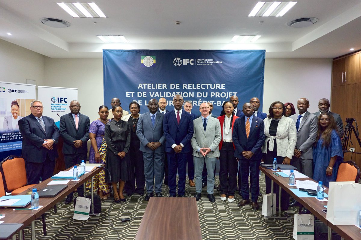 IFCAfrica's tweet image. 🇬🇦Gabon is advancing reforms to expand access to finance for small &amp;amp; medium enterprises. @IFC_org &amp;amp; the Government of #Gabon completed the final review of a new leasing legal framework aimed at structuring the leasing market &amp;amp; expanding financing options for SMEs in the country.