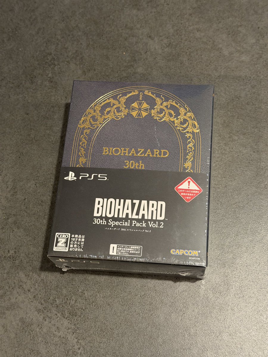 Fourth and final delivery: Biohazard 30th Special Pack Vol. 2, a