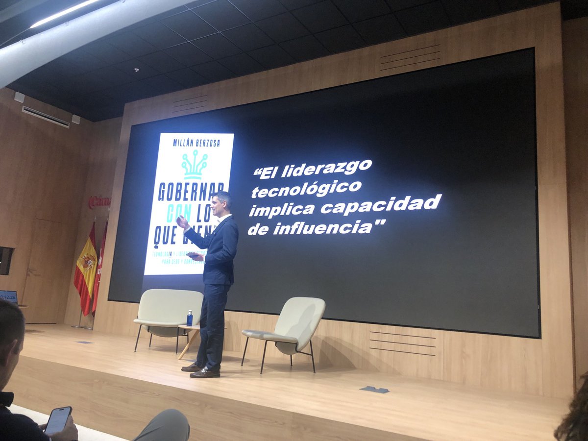juancarcubeiro's tweet photo. “Difícilmente se puede gobernar aquello que no se conoce”, Millán Berzosa. ⁦@canalceo⁩ #porunnuevoliderazgo https://t.co/sRlRn6C5u6