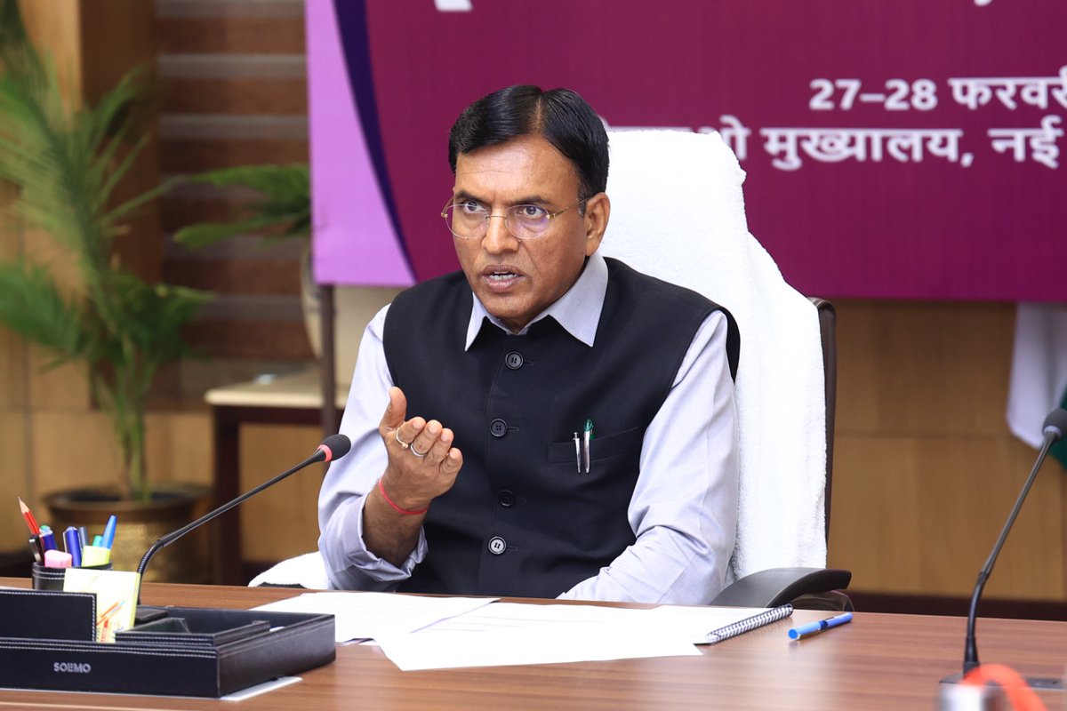 Dr Mansukh Mandaviya tweet media