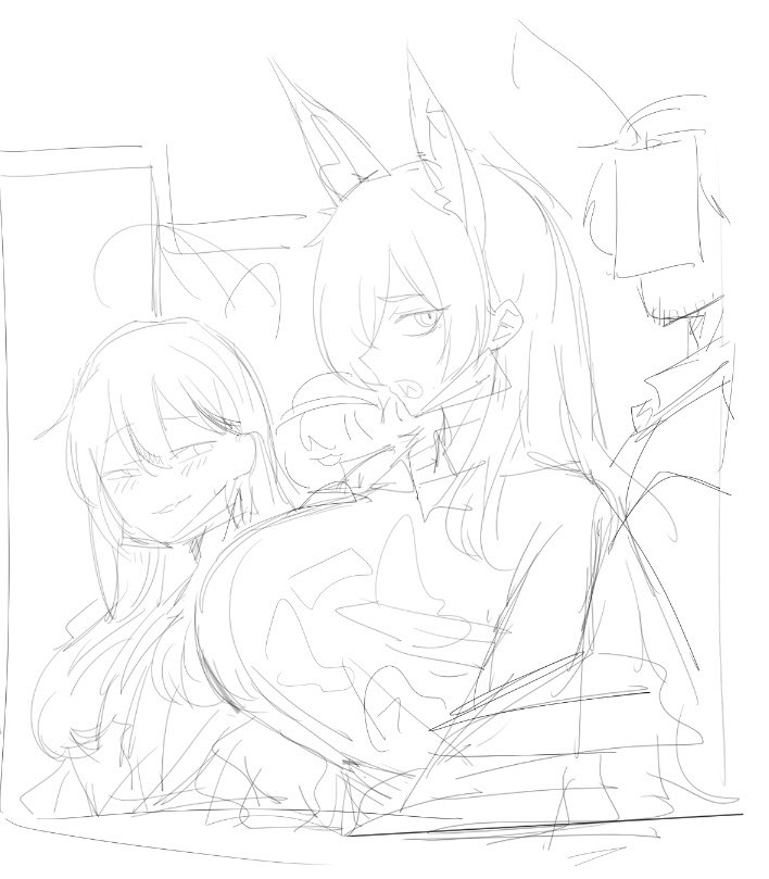 下書きおもろい 