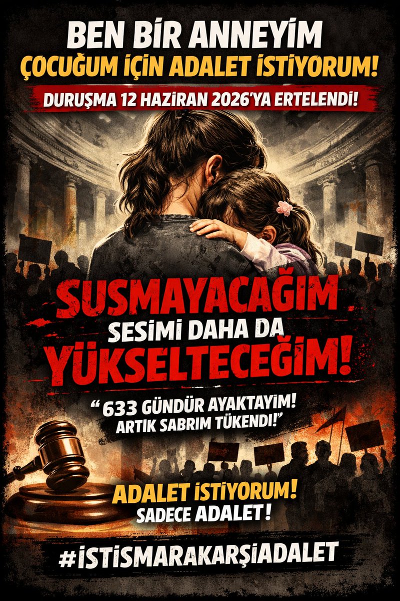 Öz babanın 6 yaşındaki kızına yönelik İstismar davasının bugün gerçekleşen 3.duruşmasında yine karar çıkmadı.!

Beklenen rapor yetişmediği için duruşma 12 Haziran 2026 saat 09.00’a ertelendi.

Sanığın tutuklanmasını talep ettik.
Reddedildi.

Ordu Barosu Çocuk Hakları’nın ve