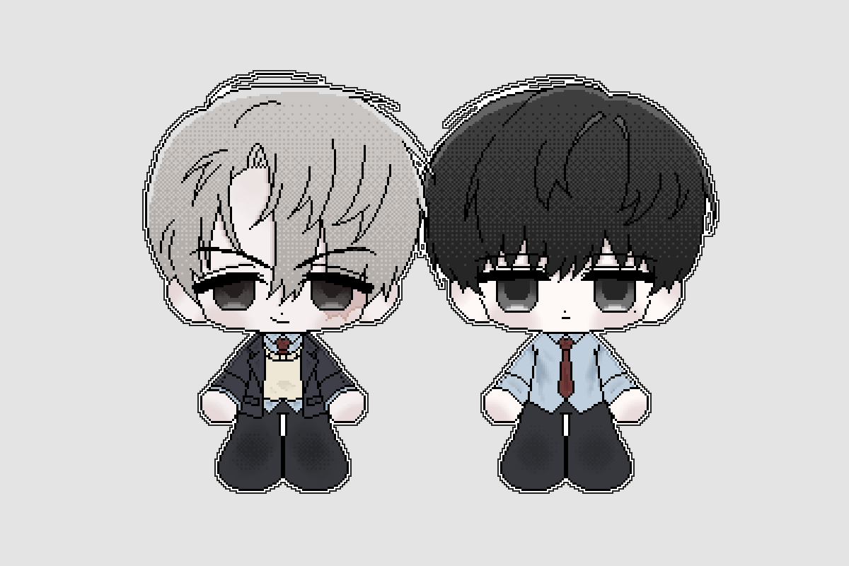 친구네 페어 그렸더요