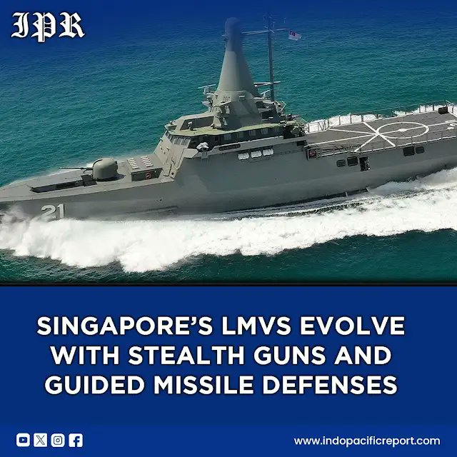 pacific_reports's tweet photo. Singapore enhances its Independence-class LMVs with guided gun systems.
Upgrades improve drone defense and littoral survivability.
#IndoPacificreport #SingaporeNavy #IndependenceClass #NavalInnovation #DroneDefense https://t.co/TEevRDsvYi
