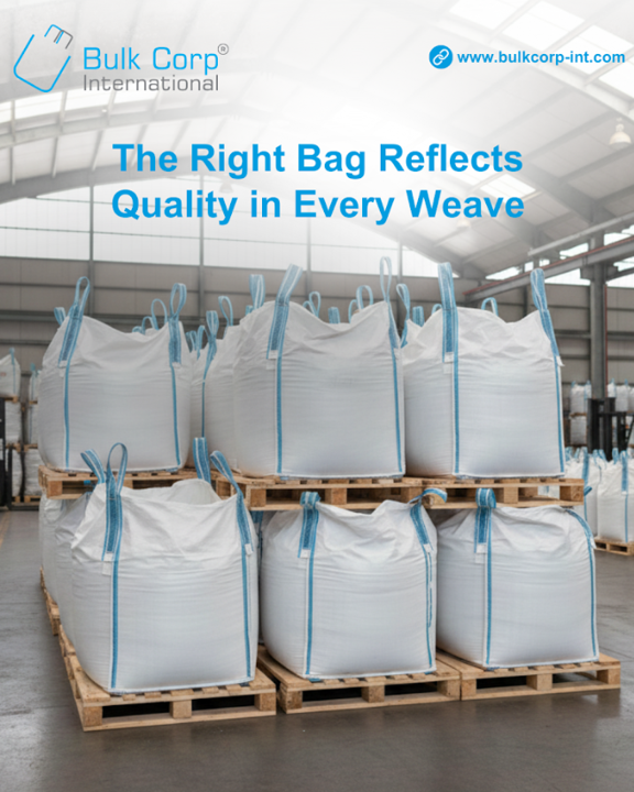 BulkCorp's tweet image. At Bulk Corp International, every #FIBC is built with purpose, focusing on strength, safety, and reliable handling. From food grains to chemicals and minerals, our bags are designed to help protect product integrity during storage and transit.