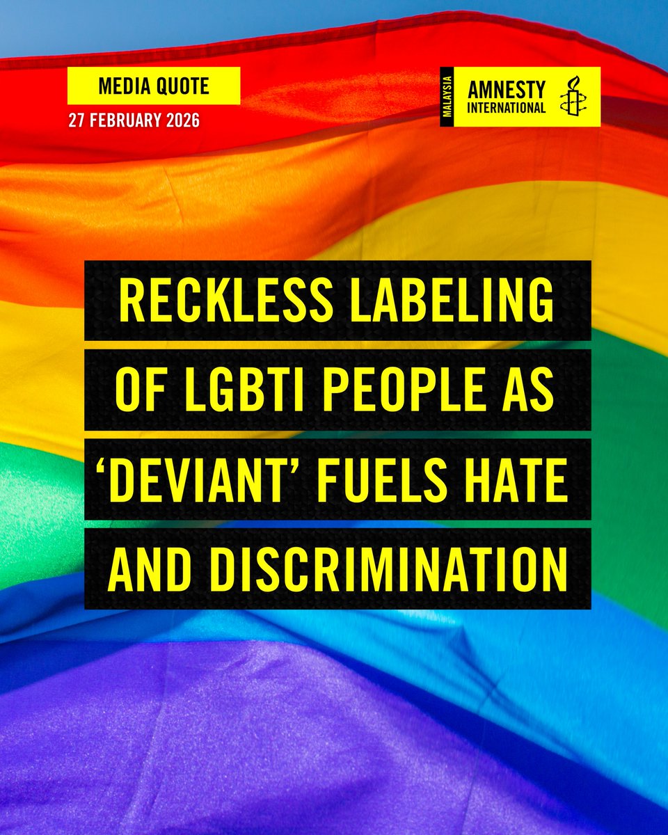 Amnesty International Malaysia tweet media