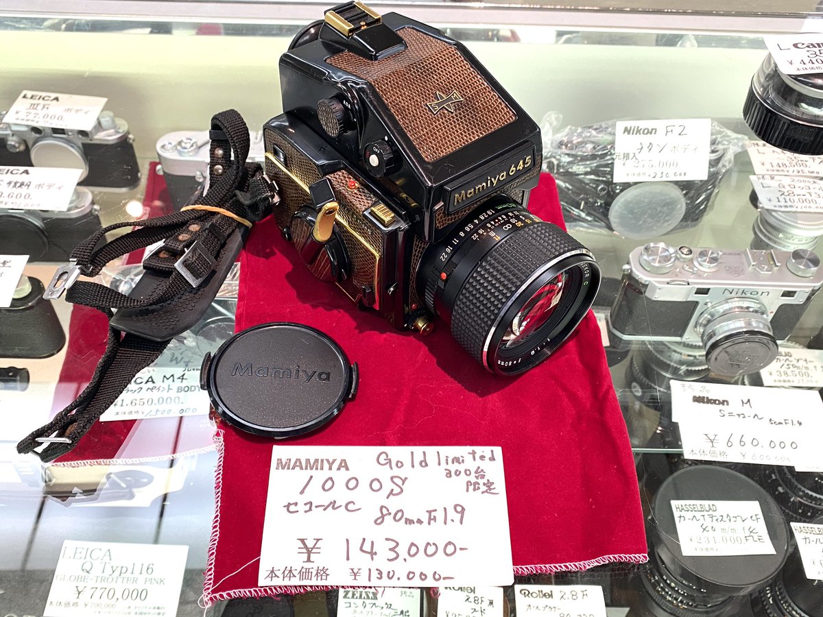 📷【第54回 世界の中古カメラ市】 ラッキーカメラのブースです