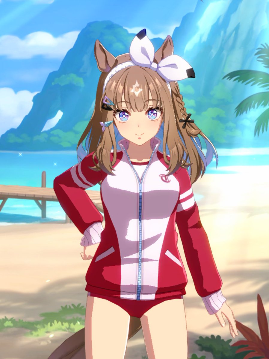 ウマ娘 #ウマ娘プリティーダービー アーモンドアイの体操服とジャージ