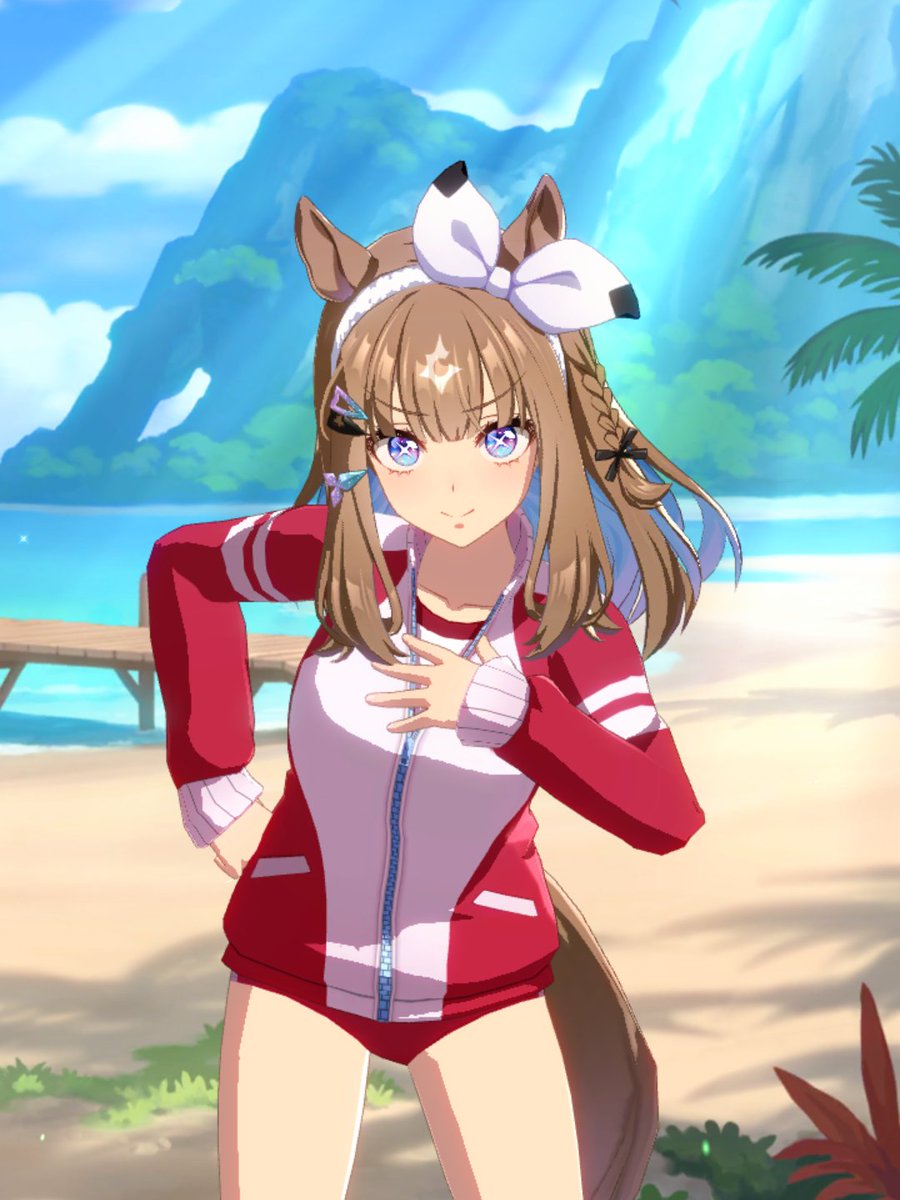 ウマ娘 #ウマ娘プリティーダービー アーモンドアイの体操服とジャージ