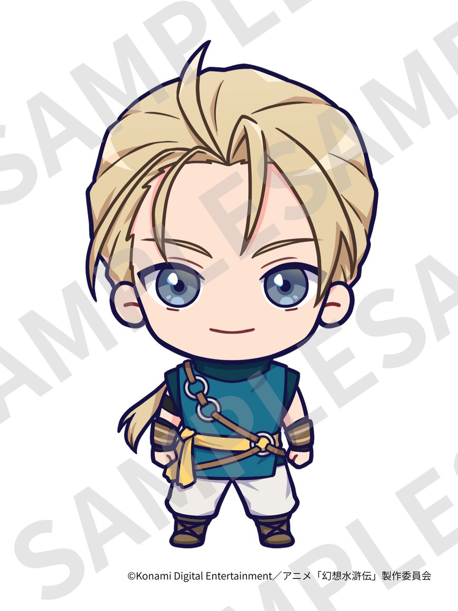 namikibashi_st's tweet photo. °•┈┈┈┈••
【グッズ新着情報】
   アニメ「#幻想水滸伝」ジョウイ
   ミニキャラビジュアル解禁！
 °•┈┈┈┈••
 
アニメ「幻想水滸伝」のジョウイが
ミニキャラになりました！📢
ミニキャラらしい愛らしいグッズの紹介は
随時発信していくので、続報をお楽しみに✨
 
 #アニメ幻水 #AJ2026 #並木橋商店