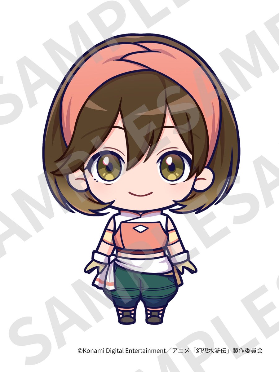 namikibashi_st's tweet photo. °•┈┈┈┈••
【グッズ新着情報】
   アニメ「#幻想水滸伝」ナナミ
   ミニキャラビジュアル解禁！
 °•┈┈┈┈••
 
アニメ「幻想水滸伝」のナナミが
ミニキャラになりました！📢
キュートなミニキャラナナミのグッズ展開は
随時発信していくので、お楽しみに🎀
 
#アニメ幻水 #AJ2026 #並木橋商店