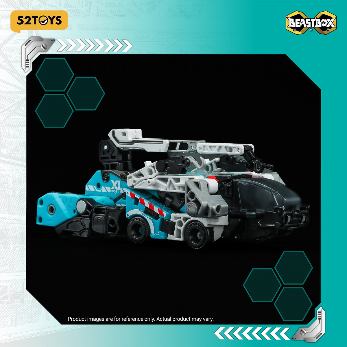 🔥 前線部隊に、最強のバックアップを。

BEASTBOX AMTS IB-14 トクソテス、参戦！

単体変形はもちろん、別売り「パタゴナ」との組み合わせで複数の合体形態を楽しめる拡張無限大。
上半身・下半身を自在に組み替え、自分だけの専用機体へカスタマイズ可能。

#52TOYS #BEASTBOX