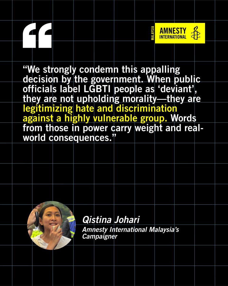 Amnesty International Malaysia tweet media