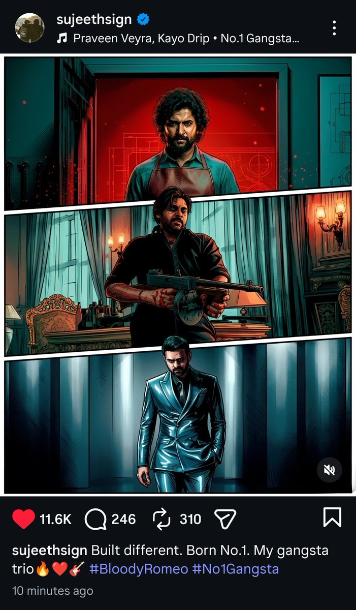 Director <a href="/SujeethSign/">Sujeeth</a> seems to be hinting at something 😛👀

SCU – See you in cinemas. 

#Prabhas #PawanKalyan #Nani