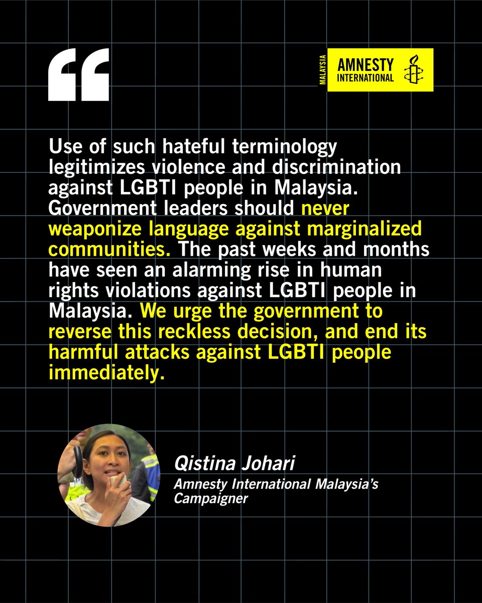 Amnesty International Malaysia tweet media