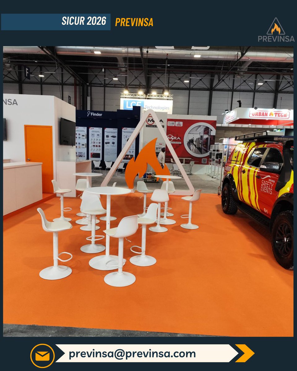 🔥 Último día en SICUR 2026 Gracias a todos los profesionales que ya han visitado nuestro stand.
Si aún no has pasado, hoy es tu última oportunidad 👇
📍 Pabellón 8 – Stand 8D12 Nos vemos en #SICUR2026 🚒 <a href="/SICUR_/">SICUR</a> <a href="/IFEMA/">IFEMA MADRID</a>