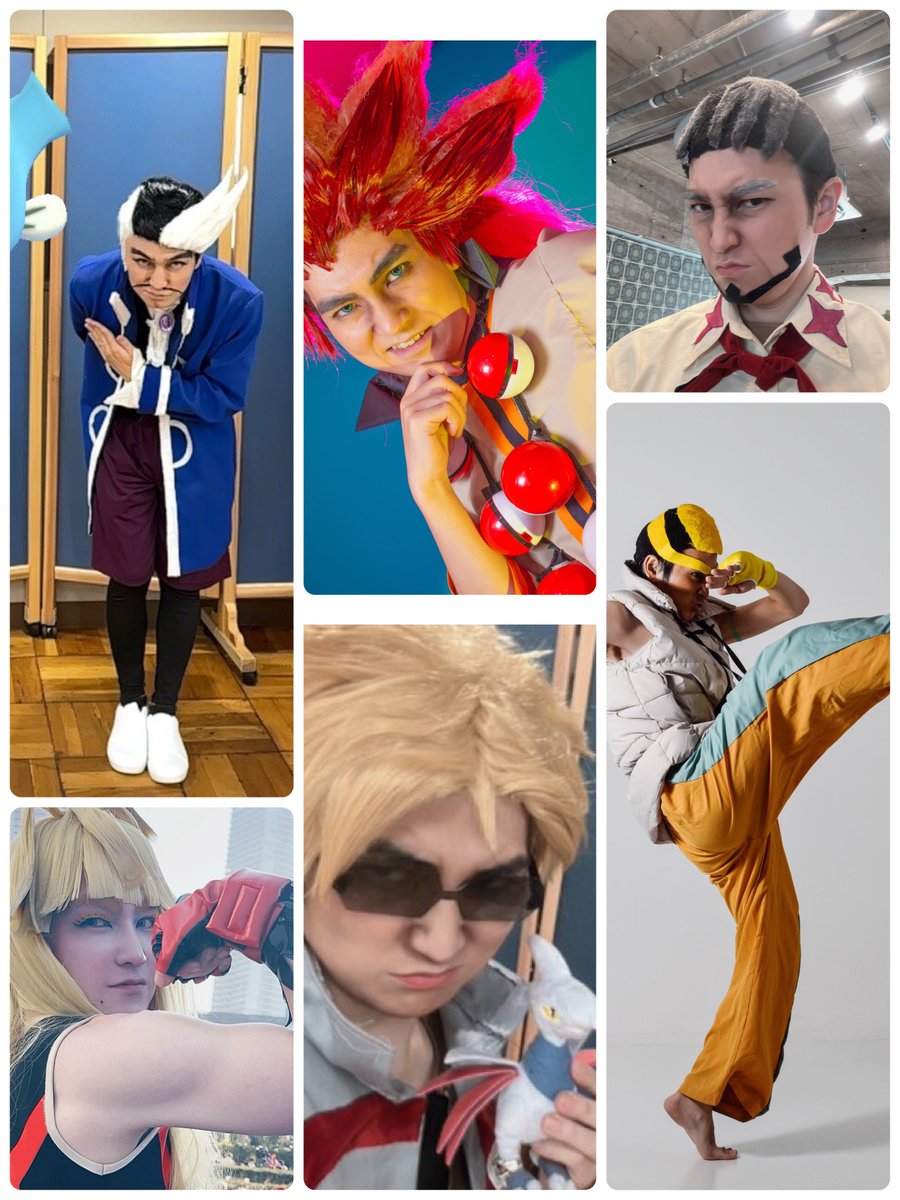 SHIJIMIGAFREE's tweet photo. 今までやったポケコスまとめ
これからも増やしていきたいです！！！！！！ https://t.co/8sOdPyvGxD