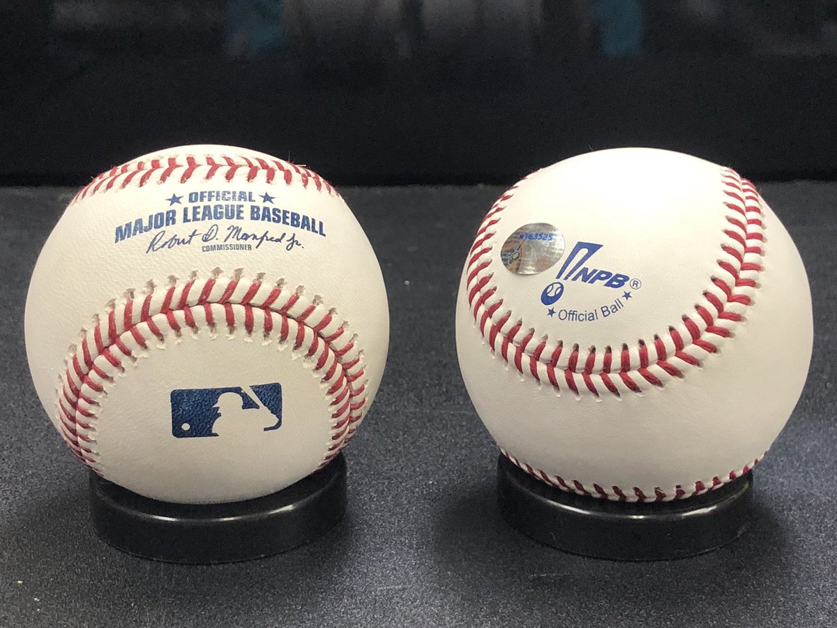 JAPAN 2本目の ホームラン出たけど JAPAN 攻撃時は MLB球使用 中日