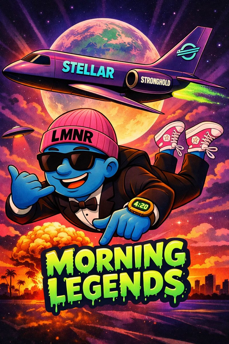 MORNING LEGENDS ☀️🚀  

Different mindset. Different altitude.  

STELLAR Is the infrastructure 

LUMENAIRE is the culture/amplifier 

Stay bold. Stay flying. Stay legendary.  

$LMNR $XLM $XRP $ACT $LUMOS 
<a href="/LumosCore/">LumosCore</a> <a href="/OfficialACTHub/">ACT-HUB</a> 
<a href="/SoroswapFinance/">Soroswap.Finance</a> <a href="/lumexodapp/">Lumexo | Stellar Wallet</a> #MorningLegends