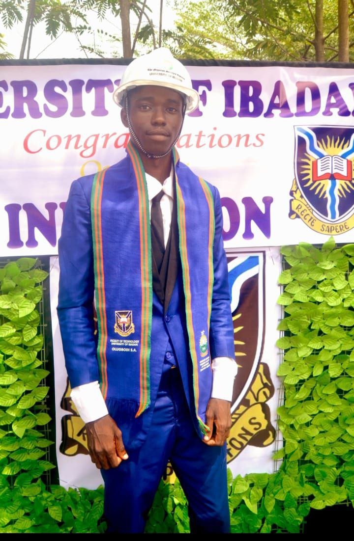 0lugbodi_Global's tweet photo. From being crowned 'Academician of the Year' in my first year to 'Most Likely to Become a Professor' in my final year, the grind truly paid off.
Grateful to God🙏
#CivilEngineering #NSE #Unibadan
#FirstClassHonours #ClassOf2025 https://t.co/PVNxW3gsuz