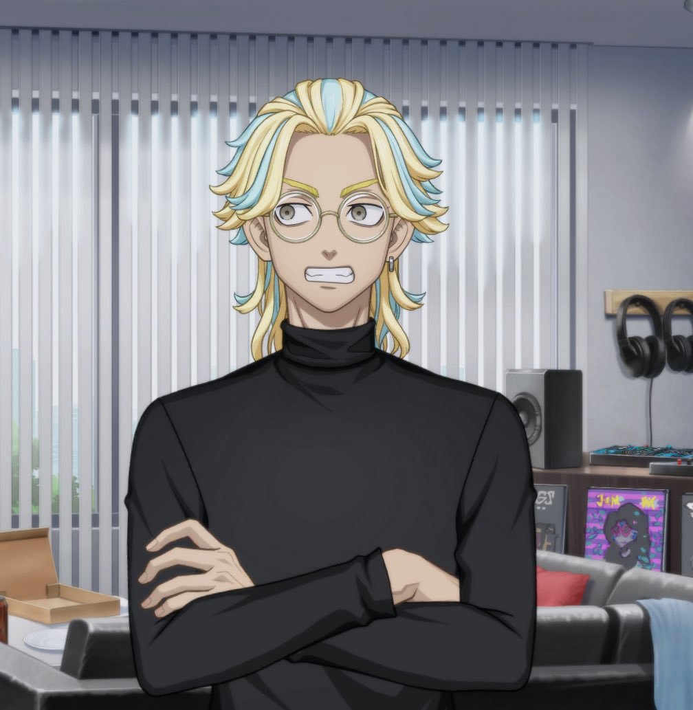 Kenapa mukanya kayak annoyed bgt gitu ayang 😭😭😭 harus disamperin Haruka nih biar full senyum lagi