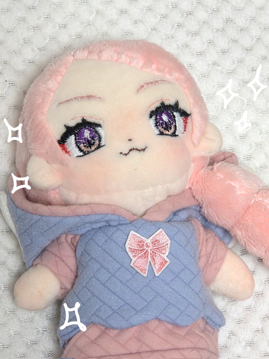 無属性の推しぬい完成しました…！ 今回作ったのは自分用なので、名前