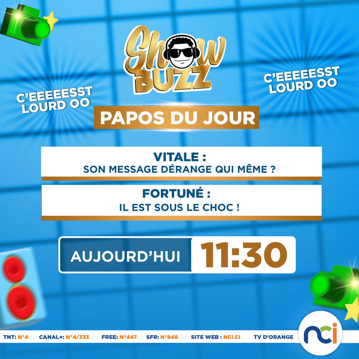 NCI_Television's tweet photo. Dj Jacob, est l'invité de SHOWBUZZ à 11h30.
Du disc-jockey à l’artiste-chanteur, la grande célébration d’un artiste qui a fait danser des générations.
#ÇaSePasseIci #NCI #Showbuzz https://t.co/pi68uhkVWY