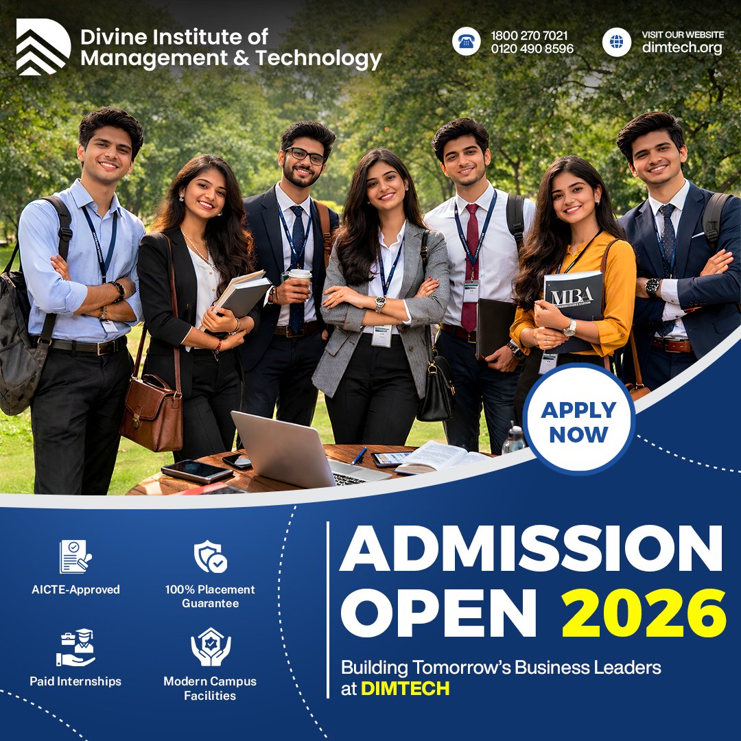 Divine Institute of Management & Technology tweet media