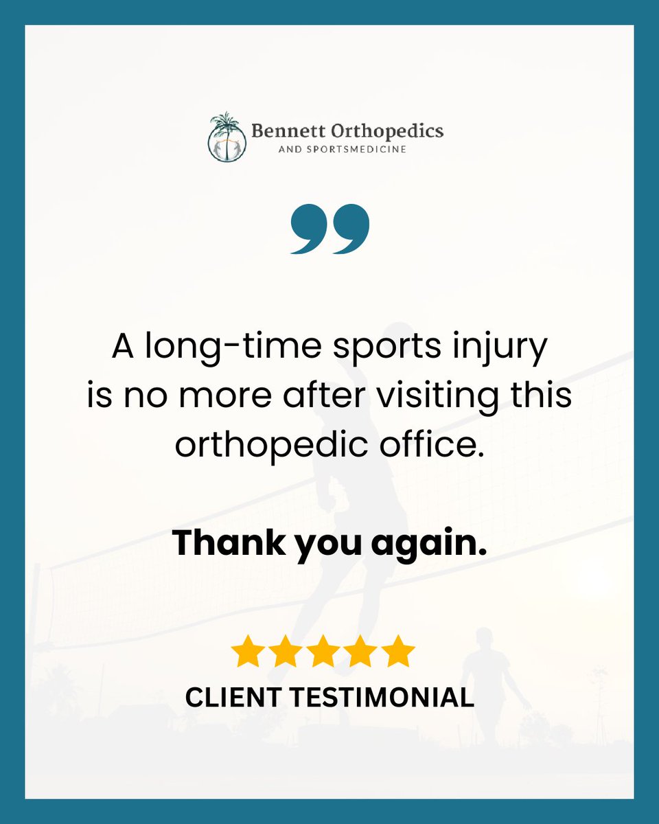 Thank you for choosing us for your orthopedic needs.
#HealingAthletes #CareWithPrecision #Appreciation