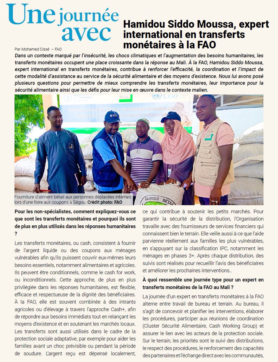 FAO Mali tweet media