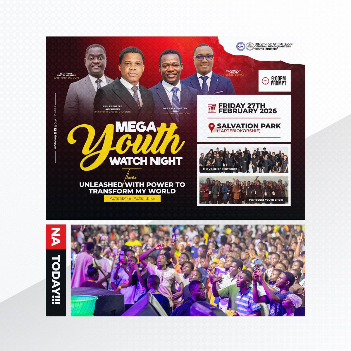 The Church of Pentecost Youth Ministry (@thecopym) / Posts / X
