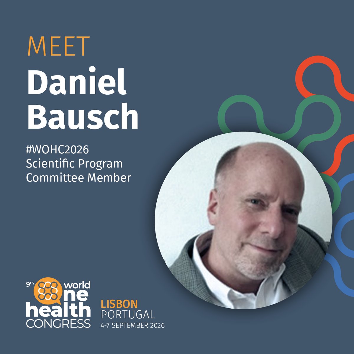 WOHCongress's tweet image. Meet Dr. @DanielBausch2 at #WOHC2026🚨

🛡️Every outbreak exposes the same gaps in preparedness. Submit your research on response systems, resilience frameworks, biosecurity pathways &amp;amp; economic evaluation

📅 Deadline March 13 

👉 globalohc.org/minisite/9WOHC…

#OneHealth #Preparedness
