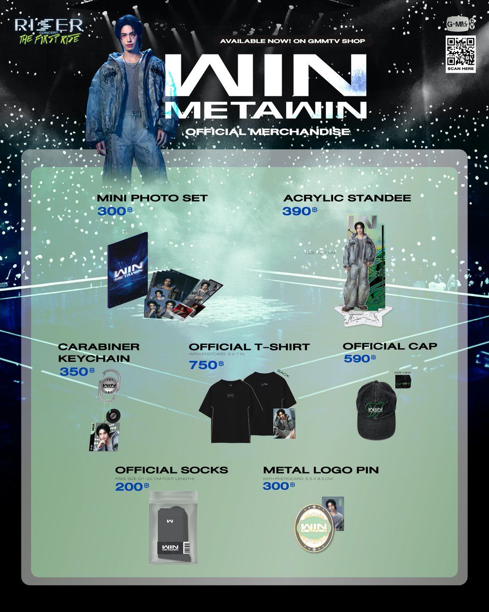 WIN OFFICIAL MERCHANDISE จากงาน RISER CONCERT : THE FIRST RISE เท่ แกลม ขนาดนี้ ใครยังไม่มีบ้างน้า

สั่งซื้อที่นี่ / Order Here
shorturl.at/v43fm

#winmetawin
#RISERCONCERT
#GMMTV