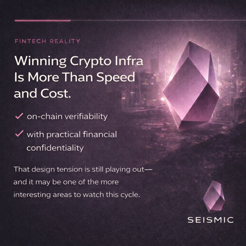 MichF7n7's tweet photo. @SeismicSys The quickest or least expensive chains might not be the long-term winners in the cryptocurrency infrastructure.but the most amicable ones: 
✓ Practical financial confidentiality and on-chain verifiability. https://t.co/ZBy9VUJNQL