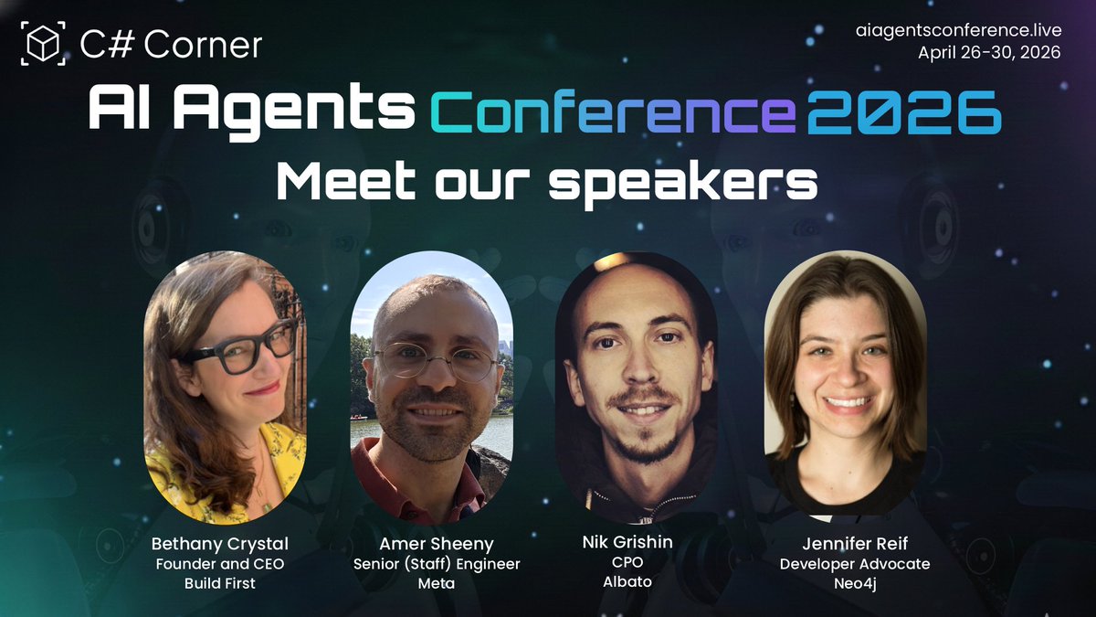 C# Corner tweet media