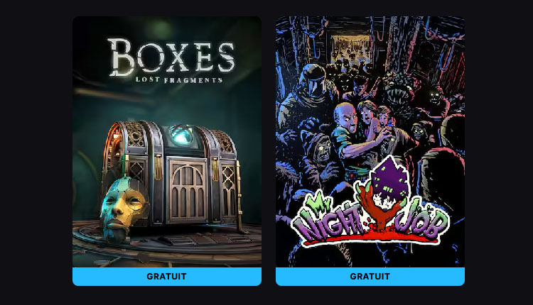 Jeux gratuits : Boxes: Lost Fragments et My Night Job
#epicgamesstore #gaming #epicgames
bhmag.fr/actualites/gam…