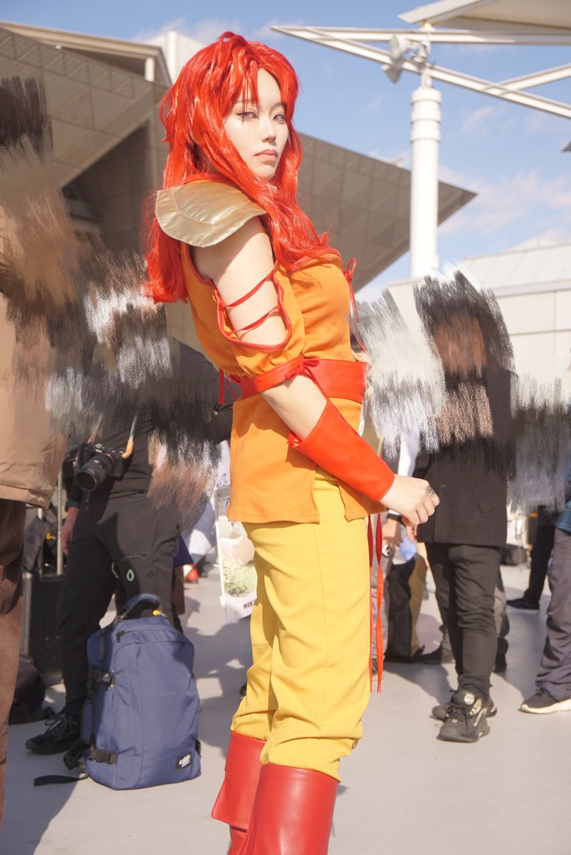 minnna_kawaii_c's tweet photo. ⚠️Cosplay/北斗の拳 マミヤ
コミケにてあの逆三角の建物入れて写真撮ってもらいました〜〜✨✨
📸→妖女さん(@mengitune)
#C107 #c107_コスプレ #C107cos #C107コスプレ https://t.co/KezYxxJwFO