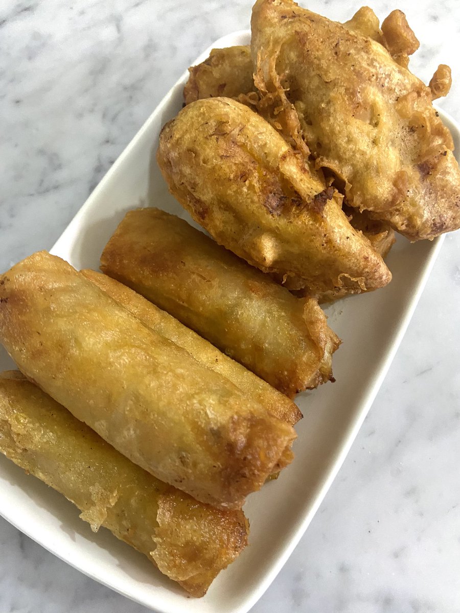 bikin martabak, pisang goreng, dan kroket sendiri hehe selama puasa belum beli takjil di luar 😋