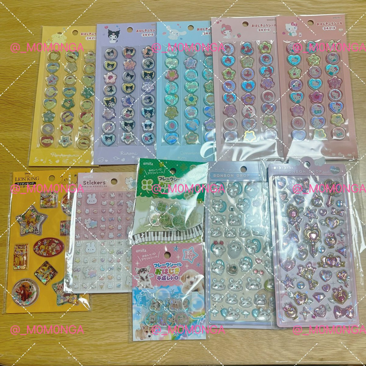 ボンボンドロップ ボンドロ うるちゅる シール 交換 サンリオ