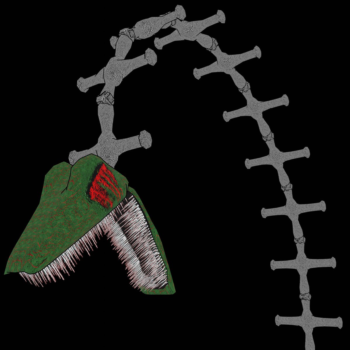 Metallic Crocodile