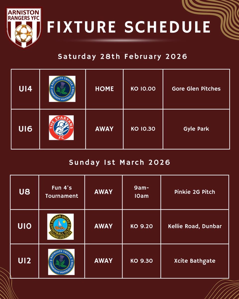 arnidiamonds's tweet photo. Itβs a busy weekend for our girls with games home and away!
Thank you to everyone coming out to support β we appreciate you!
Good luck, girls! ππ±π»
#GoDiamonds #girlsfootball https://t.co/KMthqs2Bp3