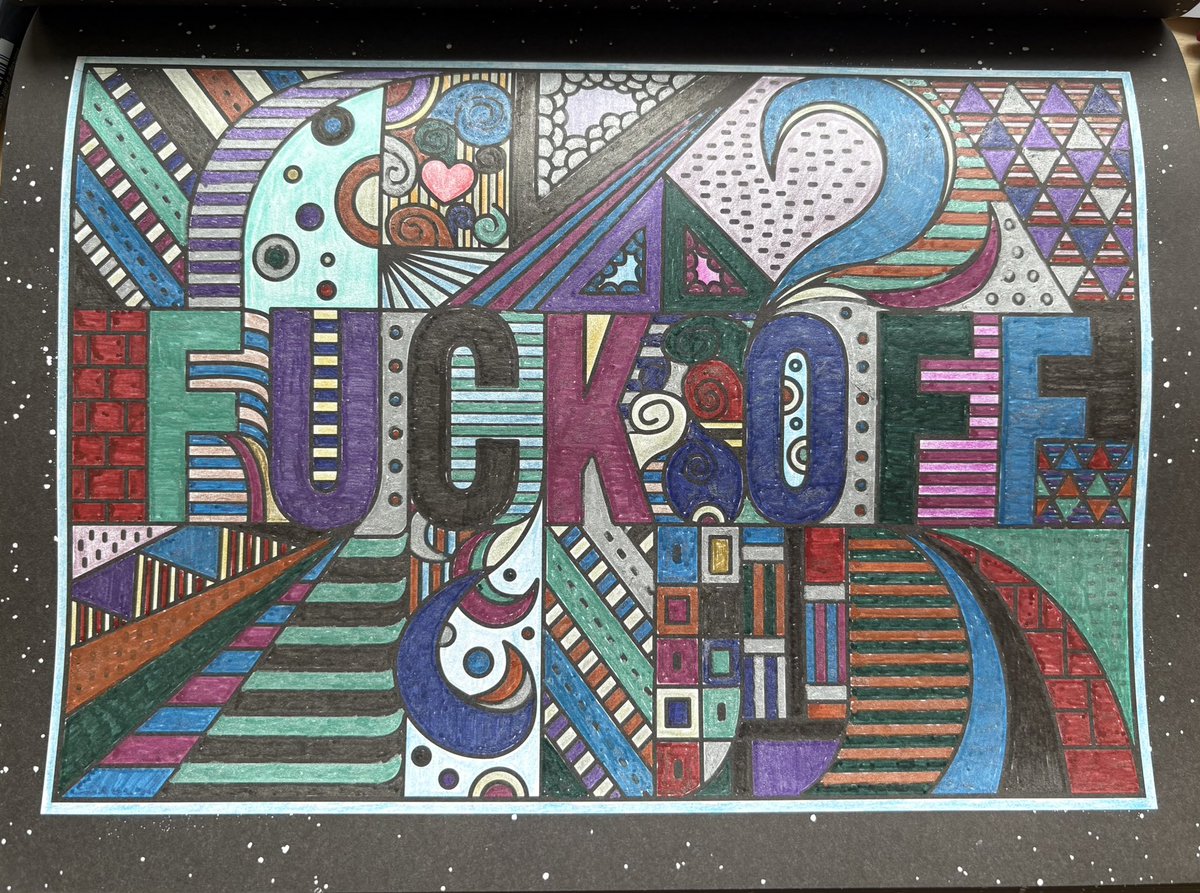 #swearybook #colourfullanguage #fuckoff #copingmechanisms #darkhumour