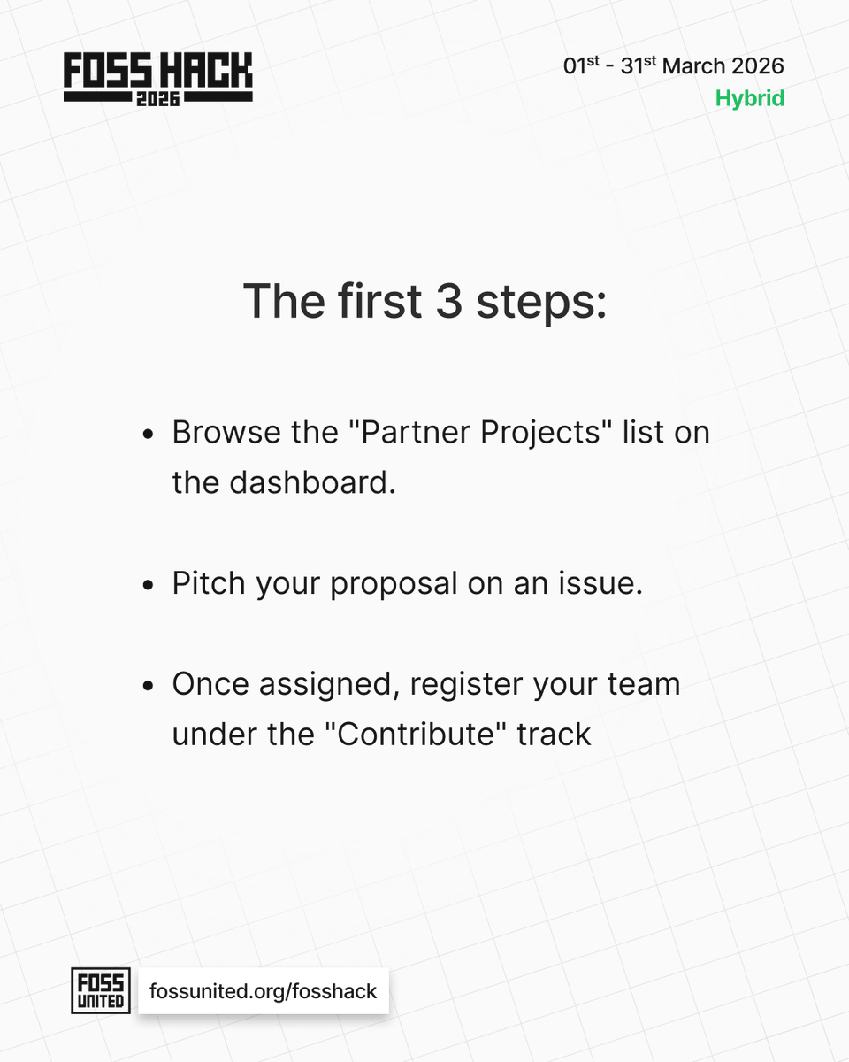 FOSS United tweet media